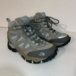 The North Face hiking boots Gray lace up